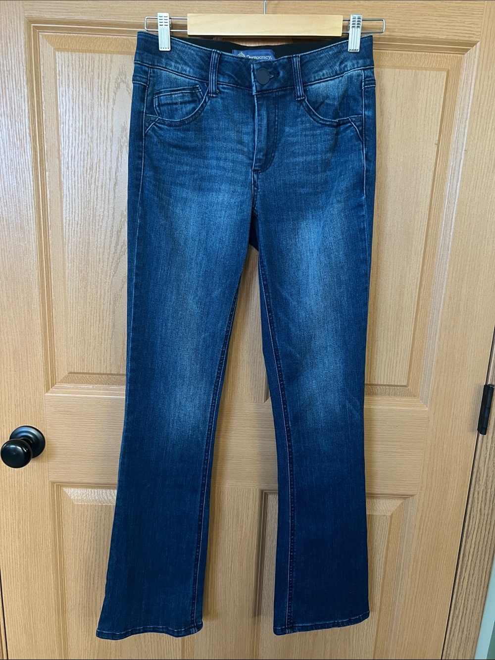 Democracy Dark Blue Baby Bootcut Flare Jeans